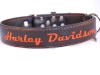 Lederhalsband Harley Davidson