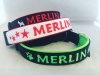 Hundehalsband mit Name Merlin