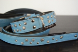 lederhalsband mit nieten