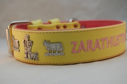 Lederhalsband 5 cm breit