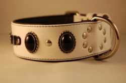 Namenslederhalsband mit Muggel