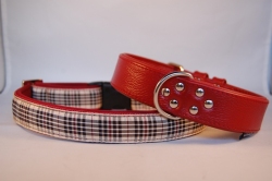 Lederhalsband 3 cm breit