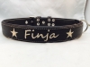 Lederhalsband 3 cm breit