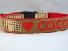 Hundehalsband Haute Couture mit Name