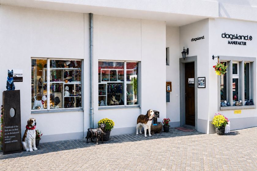 Dogsland Laden Atelier Hauptgasse 36 Appenzell Manufaktur Schweiz