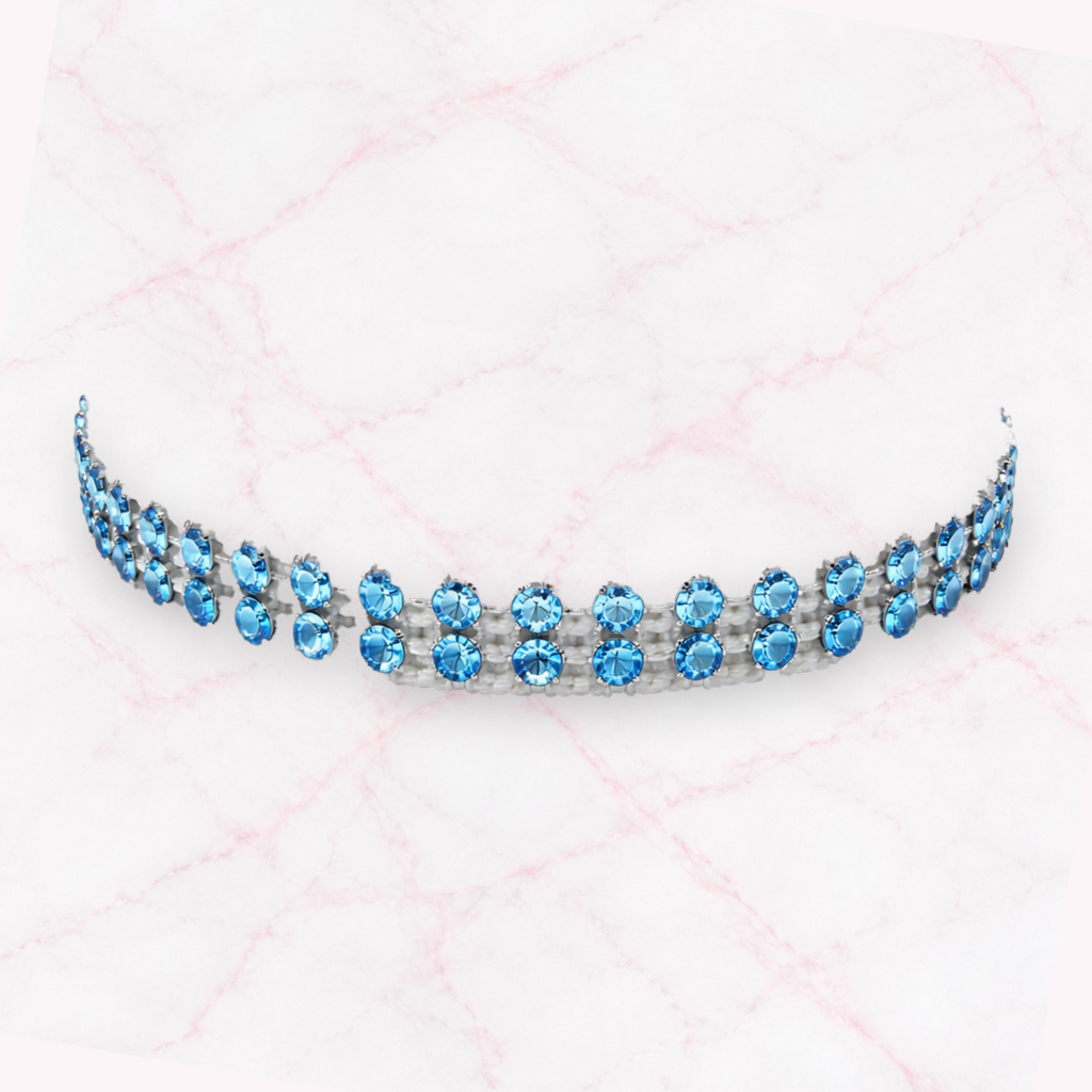 Haute Couture Katzenhalsband Strass