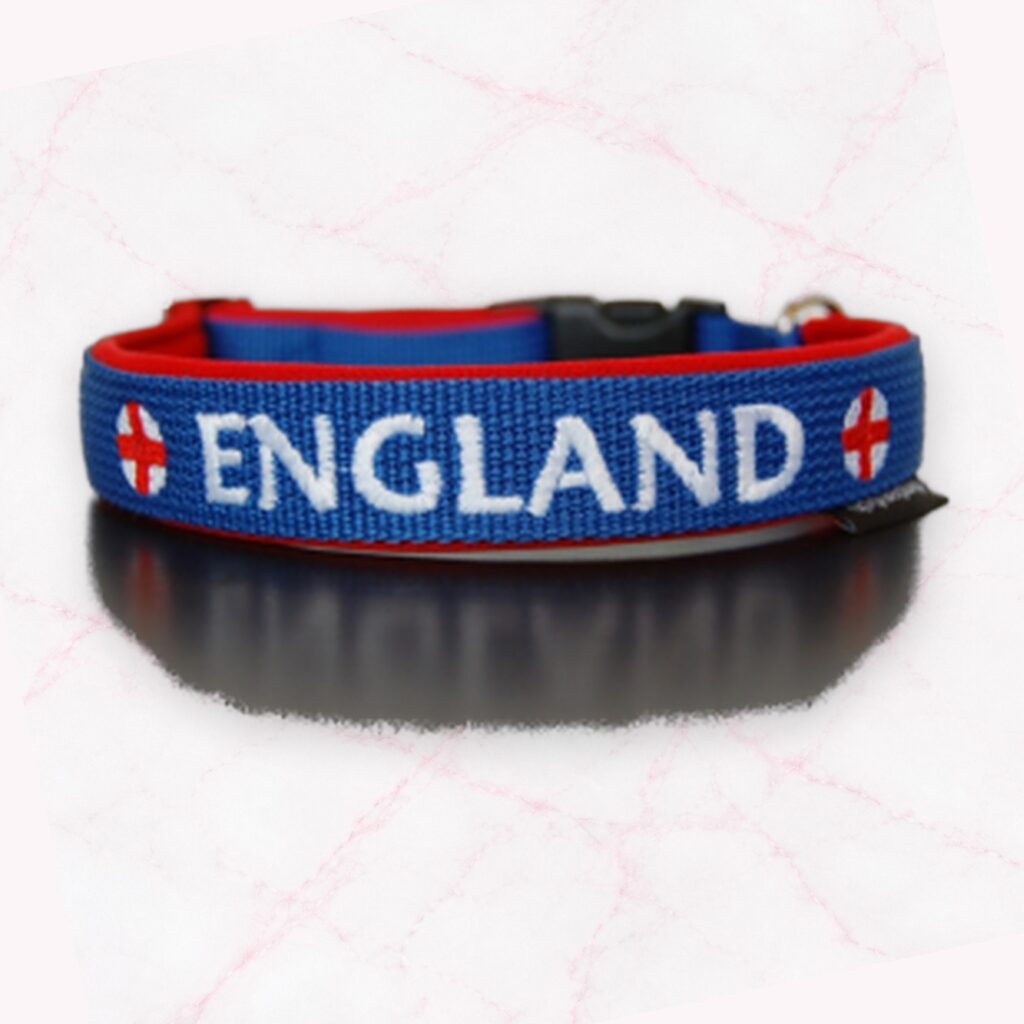 Fanhalsband „ENGLAND“