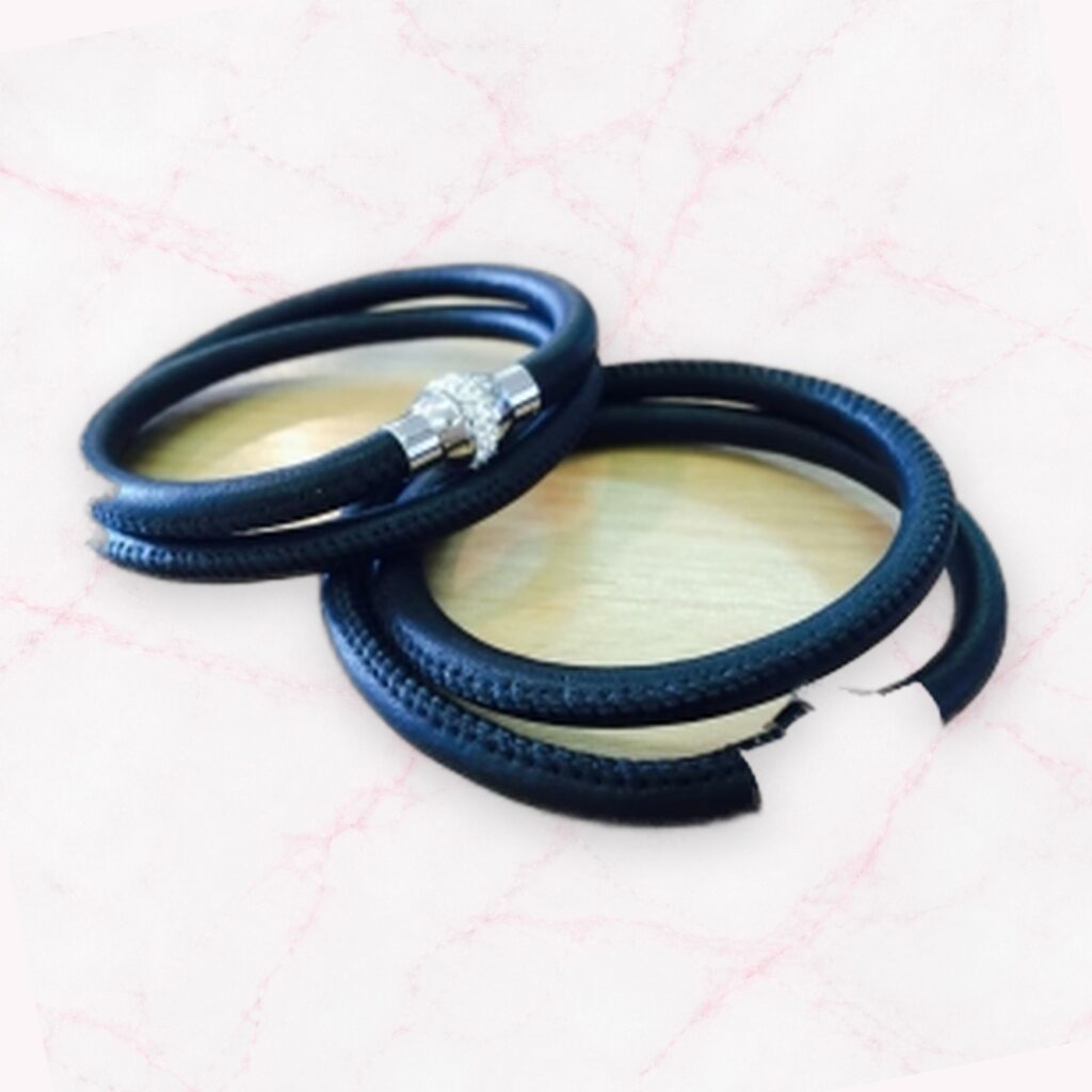 Armband Strass schwarz