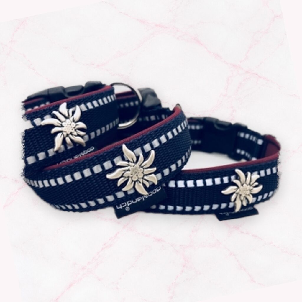 Hundehalsband Reflex Edelweiss