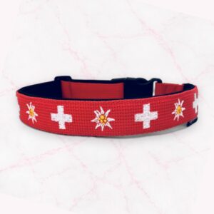 Hundehalsband Swiss Love