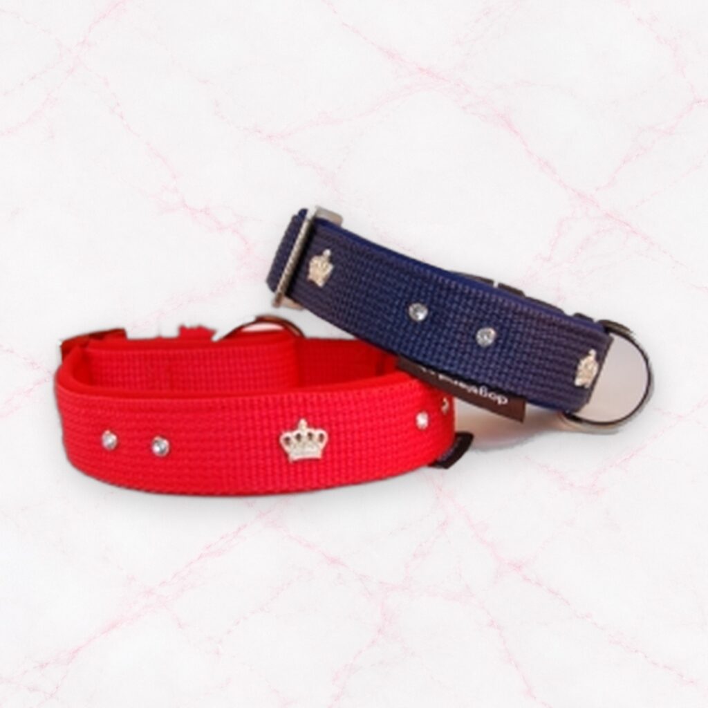 Halsband mit Krönchen und Swarovski