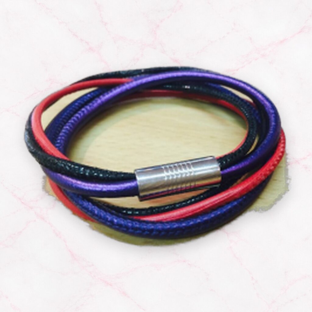 Armband blau/violett