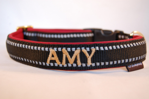 REFLEX Halsband bestickt