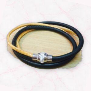 Armband orane/schwarz