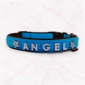 Halsband FLAUSCHI mit Strassbuchstaben