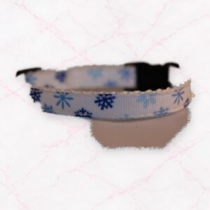 Katzenhalsband SCHNEEFLOCKE