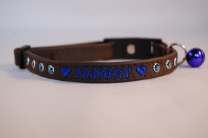 Katzenhalsband mit Swarovski