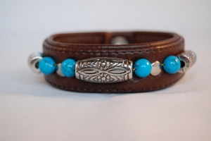 Lederarmband "Indianer